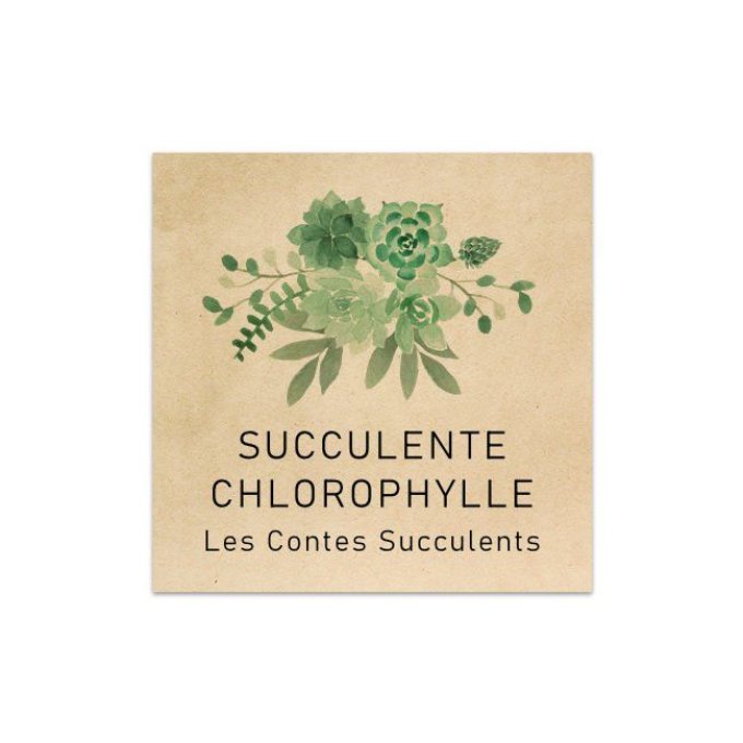 Étiquette Bouquet | Chlorophylle #2