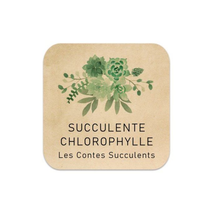Étiquette Bouquet | Chlorophylle #2
