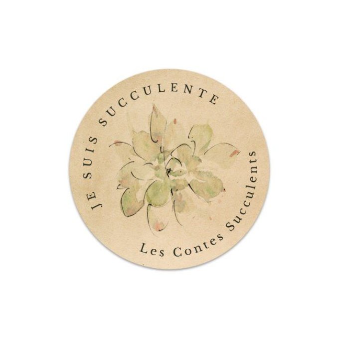 Étiquette Bouquet | Je suis Succulente #2