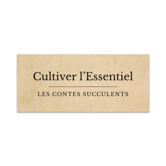 Étiquette Bouquet | L'Essentiel #2